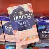  Giấy thơm quần áo Downy Infusions Bliss Sparkling Amber & Rose 65 tờ 