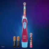  Bàn chải pin Oral-B Kid's Battery Toothbrush Featuring Disney Princess, for Kids 3+, Pink / Turquoise 