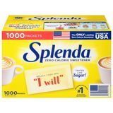  Đường ăn kiêng Splenda Mỹ 1000 gói x 1g 