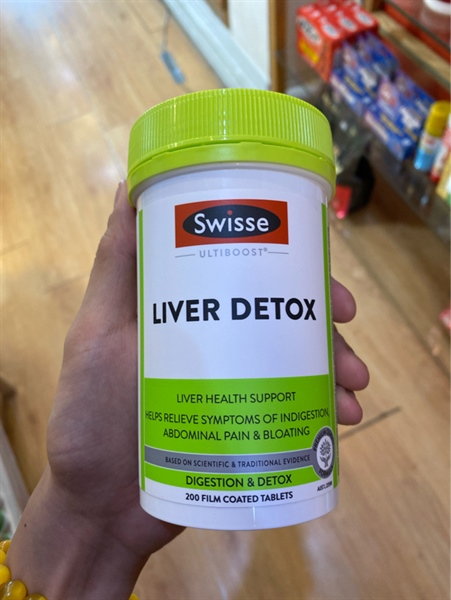  ( Úc ) Viên uống bổ gan và giải độc Swisse Liver Detox 200 viên 