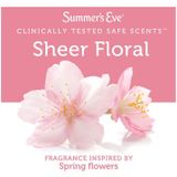  Summer's Eve Sensitive Skin Cleansing Wash Sheer Floral 9Oz 266ml 