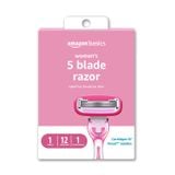  Bộ dao cạo Amazon Basics Women's 5 Blade FITS Razor 