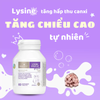 Viên nhai hỗ trợ tăng chiều cao cho bé Bioisland Lysine Step Up for Youth 60 viên 