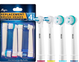  Set 4 bàn chải Replacement Brush Heads Compatible with Oral B Braun 