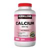  NK - Viên uống bổ sung canxi Kirkland Signature Calcium 600 mg + D3 500 viên 