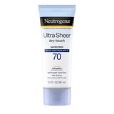  Lotion chống nắng Neutrogena Ultra Sheer Dry-Touch Sunscreen SPF 70 lotion 3Oz 88ml 