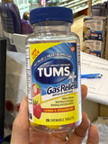  Viên nhai Tums Chewy Bites With Gas Relief Lemon & Strawberry 28 viên 