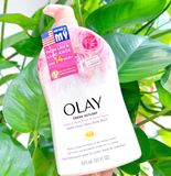  NK - Sữa tắm Olay Fresh Outlast Body Wash Notes of Rose Water & Sweet Nectar 24HR Fresh Vibes 975mL 33Oz 