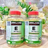  CTY-Viên uống bổ sung Kirkland Signature Vitamin E 400IU 500 viên 