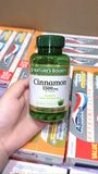  Viên Uống Hỗ Trợ Đường Huyết Nature's Bounty Cinnamon Capsules, 1500mg, 100 Capsules 