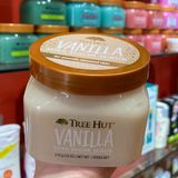  Tẩy tế bào chết cơ thể Tree Hut Vanilla Shea Sugar Body Scrub 18Oz 510g 