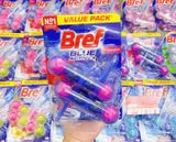  Viên khử mùi bồn cầu Bref Blue Active Flower Toilet Cleaner 50g 