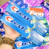  CTY - Kem đánh răng Crest Plus Scope Deep Clean + Whitening Fluoride Anticavity Toothpaste 5.4Oz 153g 