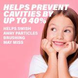  Nước Súc Miệng cho bé ACT Kids AntiCavity Fluoride Rinse Children's Mouthwash Bubble Gum 16.9Oz 500ml 