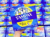  Băng vệ sinh Tampax Pearl Regular Absorbency Tampons 50 cái 