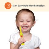  Set 2 bàn chải pin cho từ bé 3 tuổi trở lên Amazon Basics Kids Battery Powered Toothbrush 