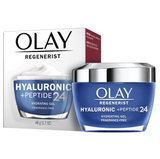  Kem dưỡng tái tạo da Olay Regenerist Hyaluronic + Eeptide 24 Face Moisturizer Gel Fragrance-free 1.7Oz 48gz 