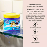  Dầu gội, dầu xả, sữa tắm Suave kid 3-in-1 Coco-Craze Slime 13.5Oz 400ml 
