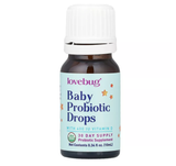  Siro bổ sung lợi khuẩn cho bé LoveBug Probiotics Baby Probiotic Drops with Vitamin D 0.34Oz 10ml 
