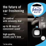  Set 2 nước hoa thơm xe Febreze Car Air Freshener Vent Clips Noir Scent 0.07Oz 2.2ml 