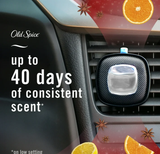  Set 2 nước hoa thơm xe Febreze Luxe Car Air Freshener Old Spice Swagger Scent 0.14Oz 4.4ml 