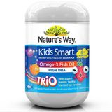  Viên uống Omega 3 Fish Oil Nature's Way Trio Kids Smart hộp 180 viên 