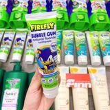  Kem đánh răng Firefly Kids Sonic Bubble Gum Anti-Cavity Natural Fluoride Toothpaste 4.2Oz 119g 