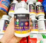  Viên uống tăng chiều cao cho bé 10 tuổi trở lên Nubest Tall Teen Powerful Growth 60 viên 