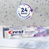  Kem Đánh Răng Crest 3D White Brilliance Vibrant Toothpaste - Peppermint - 2.4oz 