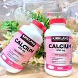  CTY-Viên uống bổ sung canxi Kirkland Signature™ Calcium 600 mg + D3 500 viên 