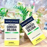  CTY - Viên uống bổ não Mason Natural Ginkgo Biloba 60 viên 