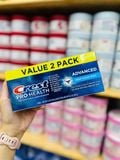  Set 2 Kem Đánh Răng Crest Pro-Health Advanced Deep Clean Mint Toothpaste - 5.1oz/2ct 