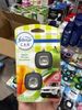  Set 2 nước hoa thơm xe Febreze Car Air Freshener Vent Clips Apple Mango Sunshine Scent 0.14Oz 4.4ml 