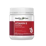  CTY-Viên uống bổ sung Healthy Care Vitamin E 500IU 200 viên 