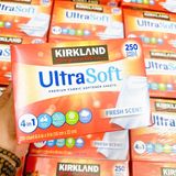  Giấy thơm quần áo Kirkland UltraSoft Premium Fabric Softener 250 tờ 