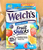  Kẹo Welch's Fruit Snacks Mixed Fruit 32Oz 40 gói 