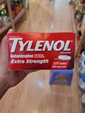  Viên uống hỗ trợ giảm đau Tylenol Extra Strength Acetaminophen 500mg 225 viên 
