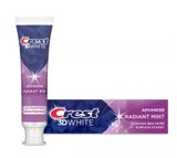  Kem đánh răng Crest 3D White Advanced Teeth Whitening Toothpaste, Radiant Mint 3.3Oz 93g 