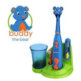  (SALE-SNL) Set bàn chải pin cho bé Brusheez Buddy the Bear Children's Electric Kids Toothbrush 