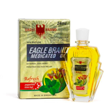  Dầu vàng Eagle Brand Medicated Oil Refeshing Peppermint Clove Bud - Mùi Đinh Hương Và Bạc Hà 0.8Oz 24ml 