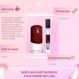  (SALE-SNH) Nước hoa chiết Givenchy Pour Homme EDT 10ml 