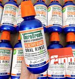 Nước súc miệng TheraBreath Dentist Formulated Healthy Gums Oral Rinse - Clean Mint 16Oz 473ml 