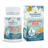  CT- Viên uống bổ sung DHA Nordic Naturals children's DHA Strawberry 250mg 90 viên 