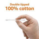  Bông nguấy tai Amazon Basics Cotton Swabs 500 cây 