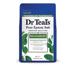  (SALE-SNL) Muối tắm ngâm bồn Dr Teal's Relax & Relief Eucalyptus & Spearmint Pure Epsom Bath Salt 1.36kg 