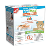  Hộp gói muối rửa mũi cho bé Neilmed Sinus Rinse Premixed Paediatric 120 gói 
