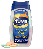  Viên nhai hỗ trợ da dày Tums Ultra 1000 Maximum Strength Tropical Fruit 72 viên 