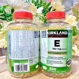  CTY-Viên uống bổ sung Kirkland Signature Vitamin E 400IU 500 viên 