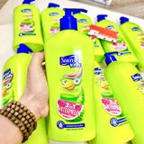  Sữa tắm gội xả cho bé Suave Kids Natural 3-in-1 Shampoo, Conditioner, Body Wash - Watermelon Wonder - 18Oz 532ml 