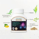  CTY - Viên uống thải độc phổi Vitatree Lung Detox 60 viên 